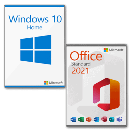 Microsoft Windows 10 Home + Microsoft Office 2021 Standard