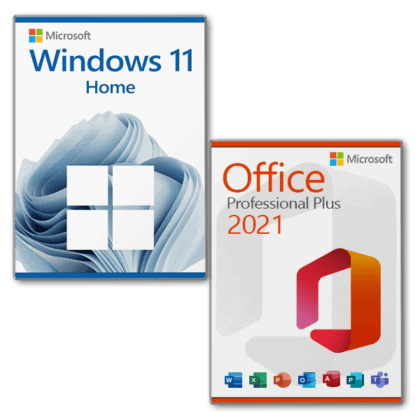 Microsoft Windows 11 Home + Microsoft Office 2021 Professional Plus